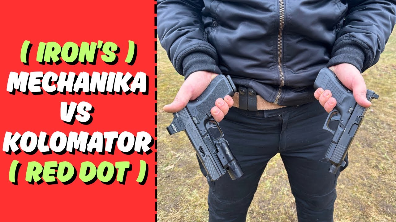 Kolimator vs Przyrządy mechaniczne które wybrać? Iron Sights vs Red Dot — Which One Choose?