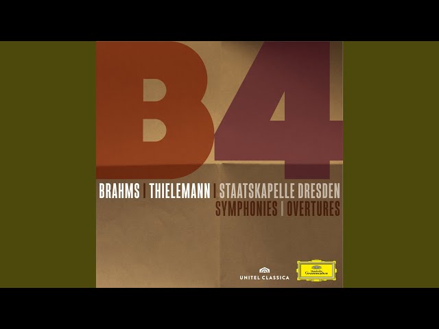 Brahms - Symphonie n° 4 : Finale : Staatskapelle Dresde / C.Thielemann