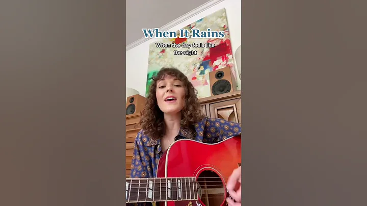 I only miss you when it rains  #whenitrains #acous...