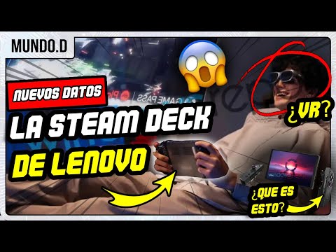 🔴 NUEVA INFO de la Deck de LENOVO! - ¿VR? ¿Qué le pasa al MANDO?