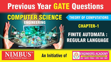 Previous Year GATE Questions | Computer Science Engineering | Theory of Computations | Qn- 99 | Ch-1