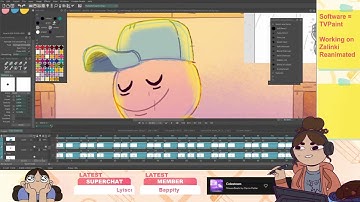 Zalinki Reanimated Project // 2D Lineless Animation in TVPaint :) Come say hi!