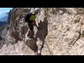 Via ferrata De Luca-Innerkofler, Monte Paterno "Tre Cime di Lavaredo"