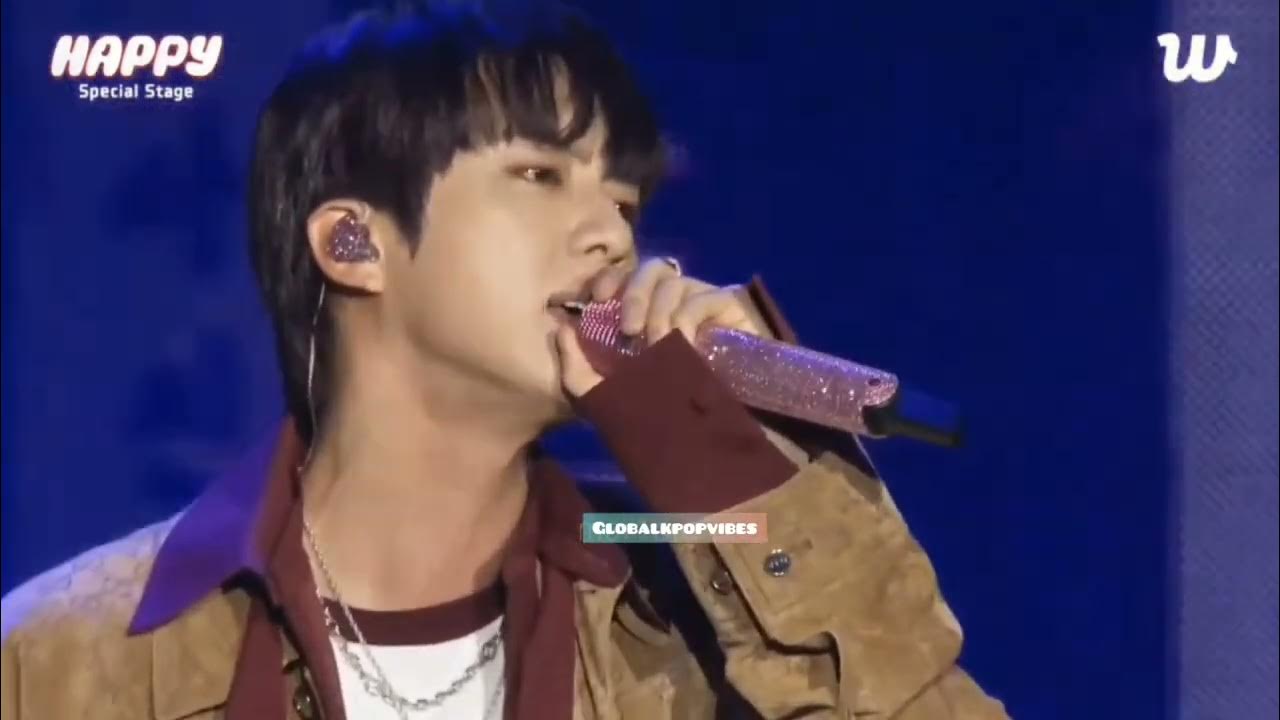 Jin " HAPPY " Special stage performance Live : Running wild + Falling + Another Level Jin " HAPPY " Special stage performance Live : Running wild + Falling + Another Level