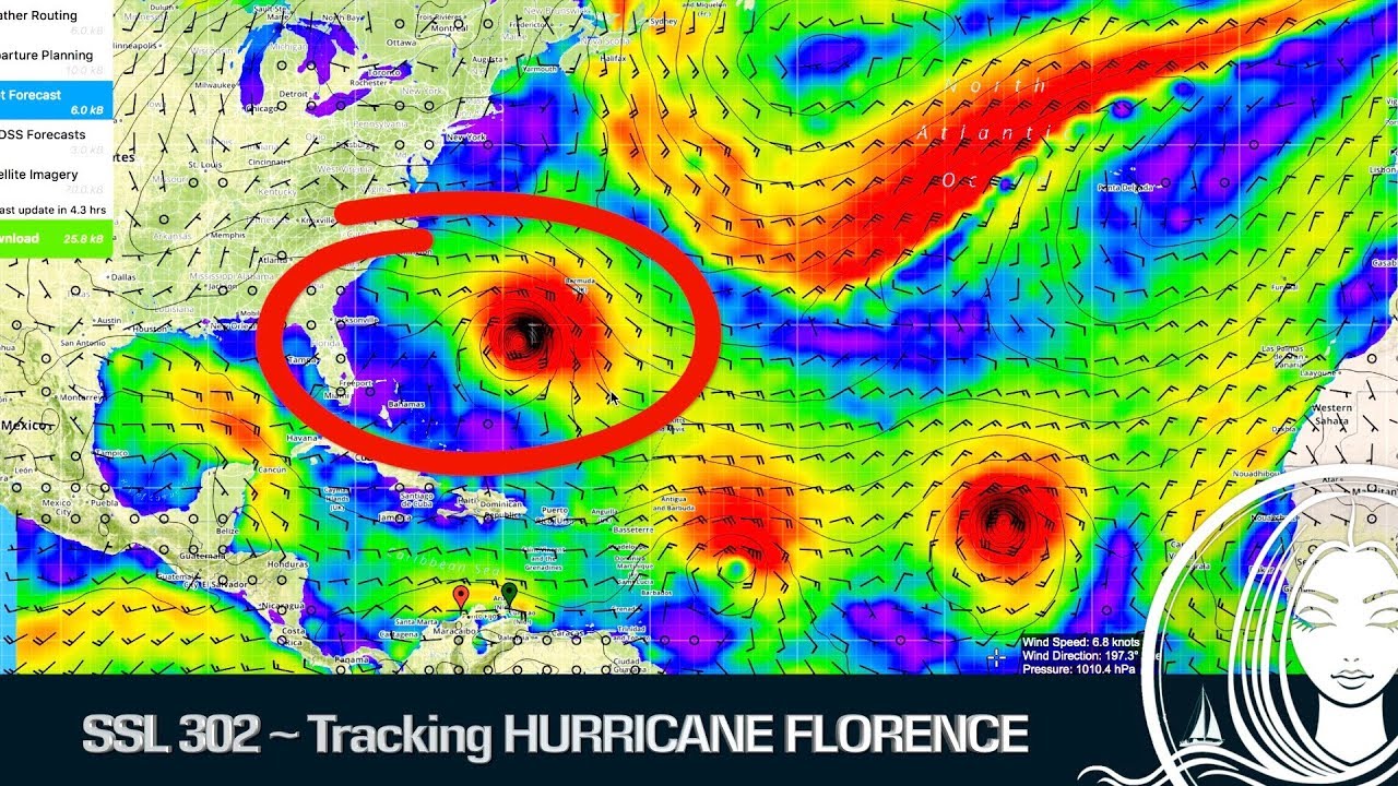 SSL 302 ~ Tracking HURRICANE FLORENCE and TS ISAAC