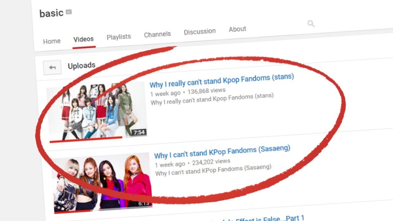 Basic ATTACKS Kpop Fans... - YouTube