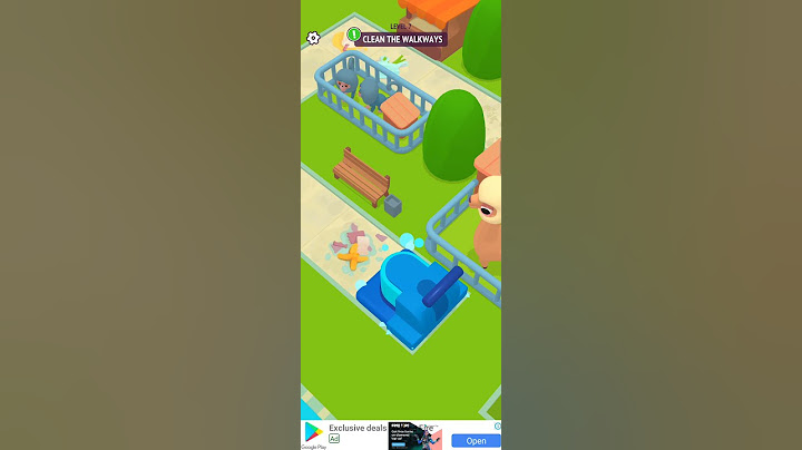 Clean The Walkways|Zoo Happy Animals