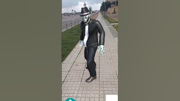 Moviendo un personaje en Realidad Aumentada. #unity #augmentedreality #ar #art #realidadaumentada