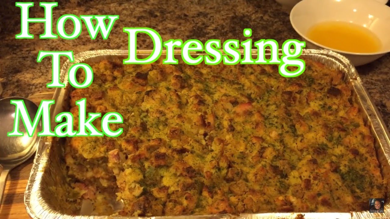 how to make dressing for thanksgiving