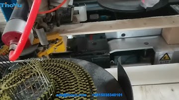 Pallet Machine Block Pallet Making CNC Automatic Pallet Leg Nailing Machine~Thoyu