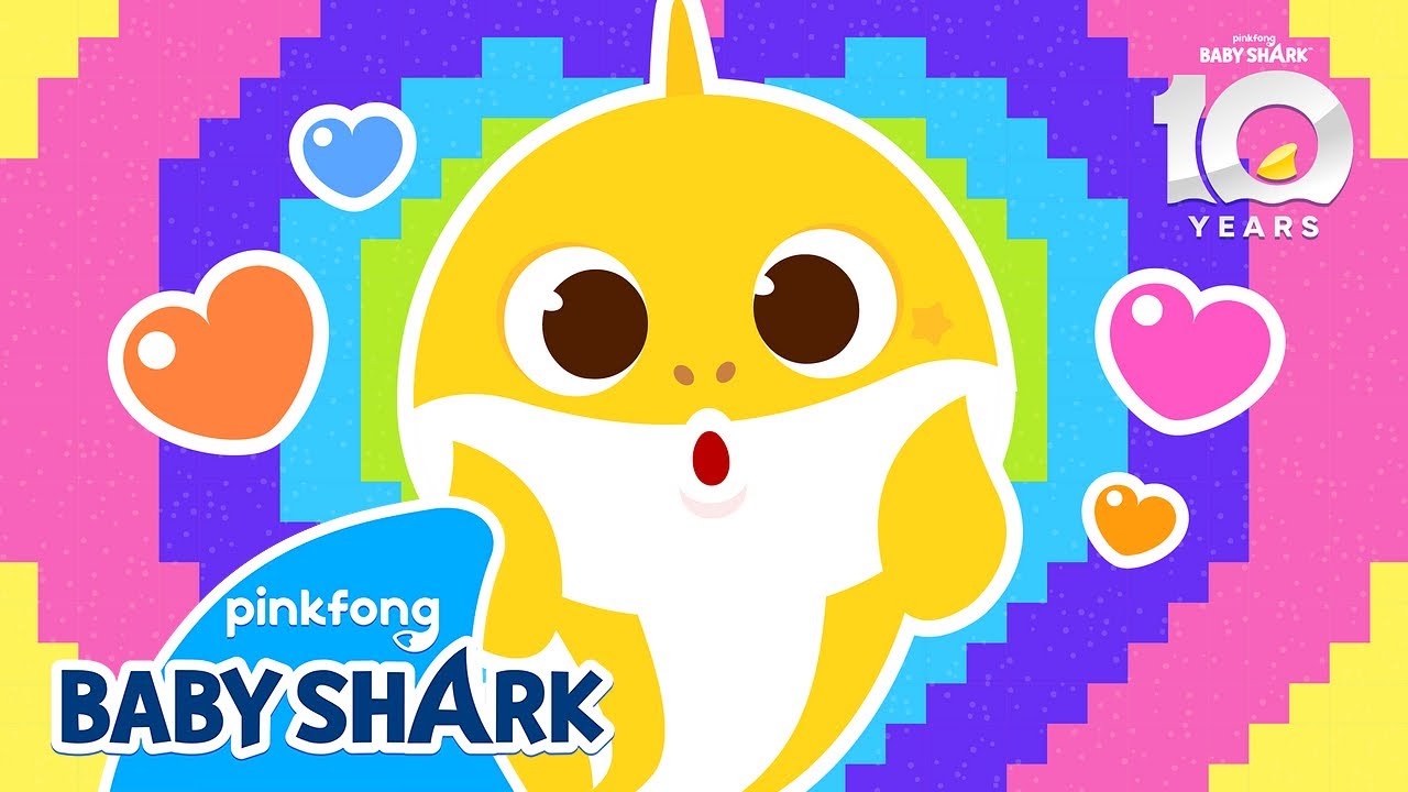 💘Baby Shark Stole My Heart Again! | 10 Years of Every Day Fun | #BabyShark10Years #BabyShark10