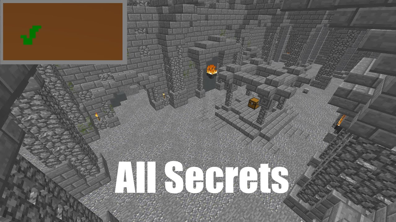 1x2 Dungeon Room ALL SECRETS Hypixel Skyblock YouTube