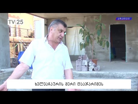 ხელვაჩაურის მერი დააჯარიმეს