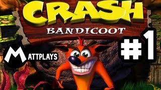 Crash Bandicoot - #1 | La Aventura Comienza :D | CRASH BANDICOOT PS1 (EN ESPAÑOL)