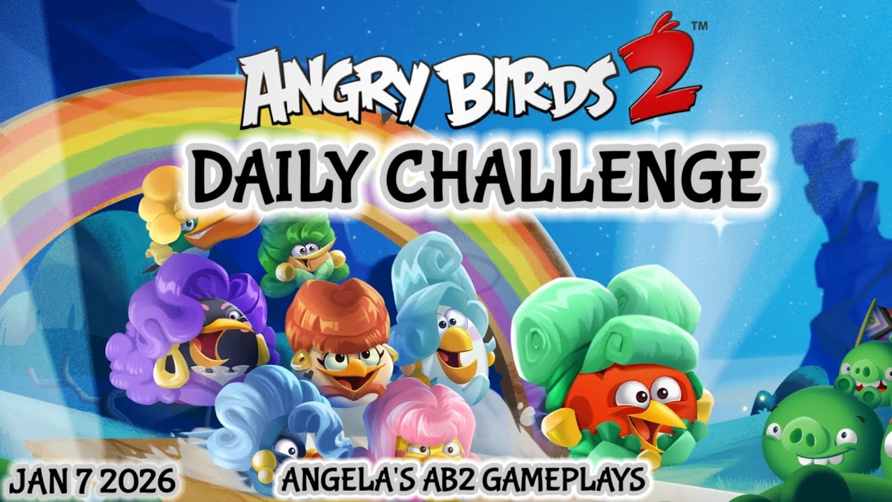 Angry birds 2 Daily Challenge 7/01/2026 - 8/01/2026