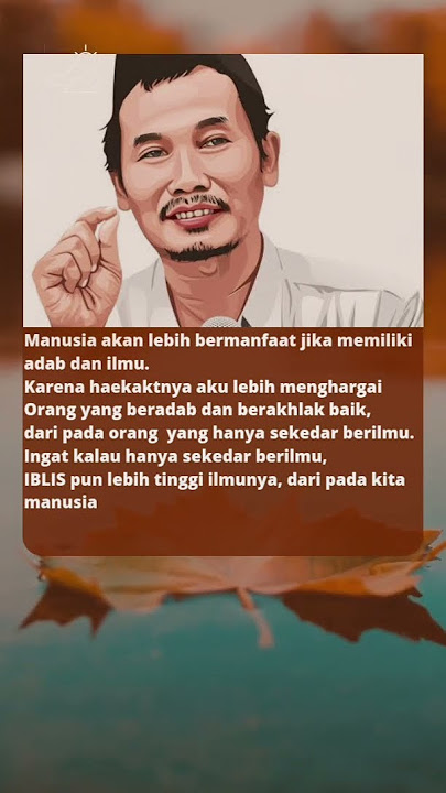 gus baha_puncak tertinggi dari ilmu adalah akhlak dan adab#shorts #shortvideo #motivasihidup