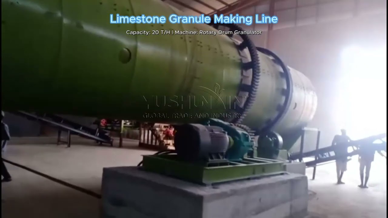 20 TPH limestone granule production line