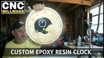 From CNC to Clock: Making a Wooden Clock with MillMage & Resin