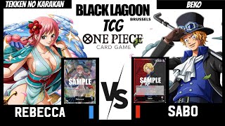One Piece TCG - [OP06] - Rebecca VS Sabo - Outpost Battles
