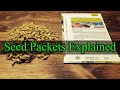 A Beginner's Guide To Seed Packet Information