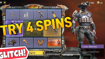 DEADLY GAME DRAW | DEADLY GAME LUCKY DRAW | TRY 4 SPINS DEADLY GAME DRAW COD MOBILE