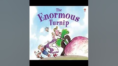 The Enormous Turnip | Ladybird level 1| Fairy tales | Bedtime stories for kids