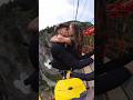 kissing couple by bungee jumping ❤️ #shorts #viral #trending #youtubeshorts  #short #adventure #top