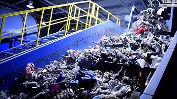 Municipal waste (MSW) sorting station in Latvia