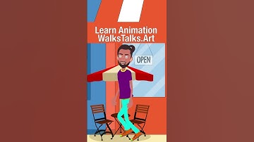 Learn How To Create Walking Talking Character Animation #Shorts