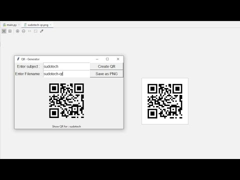 QR Code Generator with Python | Python Tips - YouTube