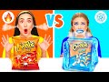 Desafío De Comida Caliente o Fría | Situaciones Divertidas de Comida por Fun Fun Challenge