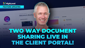 Two Way Document Sharing Live in the Client Portal!