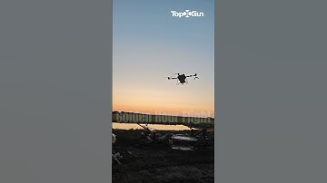 Topxgun Agricultural Drone | Witness the harmony of technology and nature at sunset