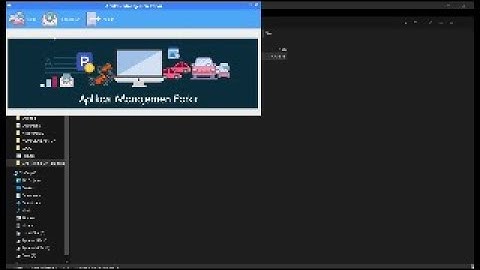Aplikasi  parkir berbasis desktop