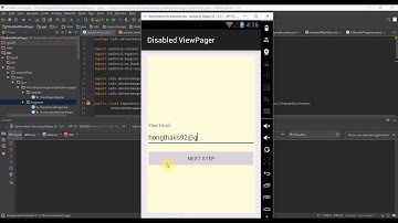 Non swipeable ViewPager Android