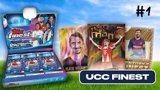 Topps Finest UEFA Club Competitions 2025/26 8 Box Case PYT/PYP #001