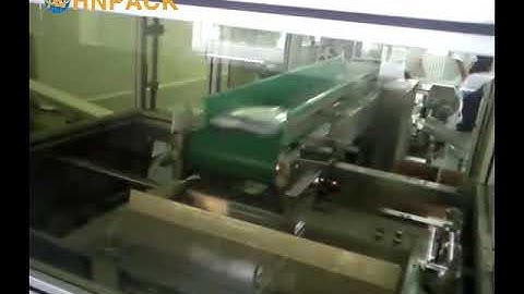 Hennopack high speed softbag drop type carton packer