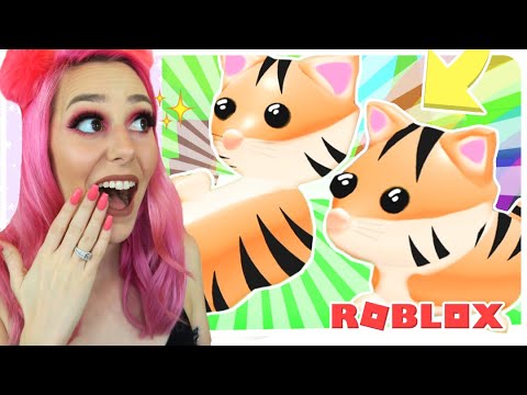 New Tiger Pet In Adopt Me Roblox New Tiger Pet Coming To Adopt Me In New Update Youtube - lucky tiger roblox