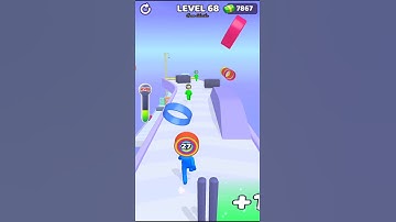 Layer Man game Level 68🎯#shorts #games #trainrunning #funny #racinggame 🤣@Queenlobonika