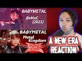 Musician reacts  babymetal bxmxc budokan 2021 live  metal kingdom pia arena 2023 live