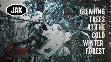 JAK-250B Tree Shear | High quality promo shoot at the cold winter forest | Jak.fi