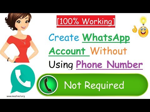 [100% Working] ☑️Create WhatsApp Account Without Phone Number |  USA Fake Number