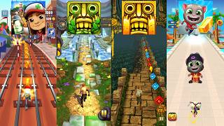 Subway Surfers 🆚 Temple Run 2 🆚 Temple Run 🆚 Talking Tom Gold Run screenshot 5