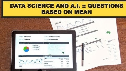 Video # 24 Data Science and A.I.:: Computing Mean Using Direct Method :: Discrete Freq. Dist.