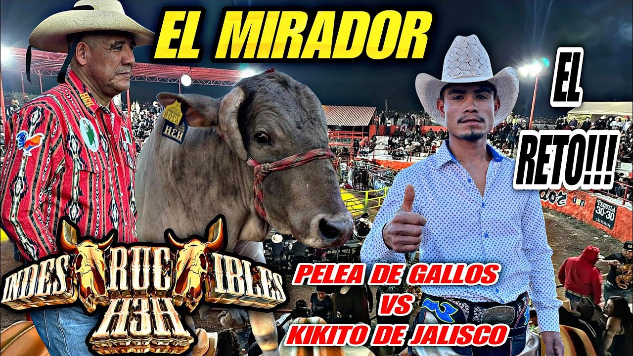 ‼️EL RETO KIKITO DE JALISCO VS PELEA DE GALLOS ‼️ FUE PORRAZO🔥 Los Indestructibles H3H en El Mirador