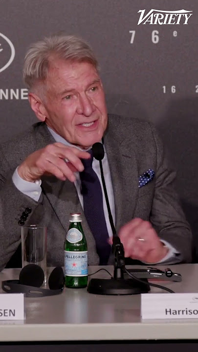Harrison Ford Reacts to Reporter Calling Him 'Hot' at Indiana Jones Premiere at Cannes