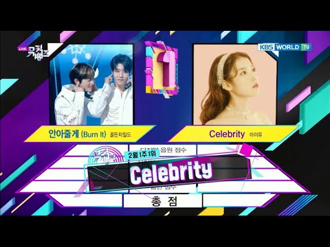 210205 IU “CELEBRITY” 1ST WIN | MUSIC BANK TODAY’s WINNER