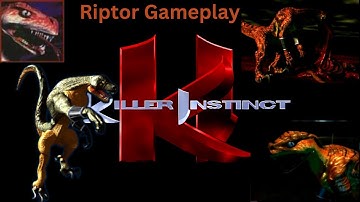 Killer Instinct [Arcade] Gameplay- Riptor (1080p60fps)