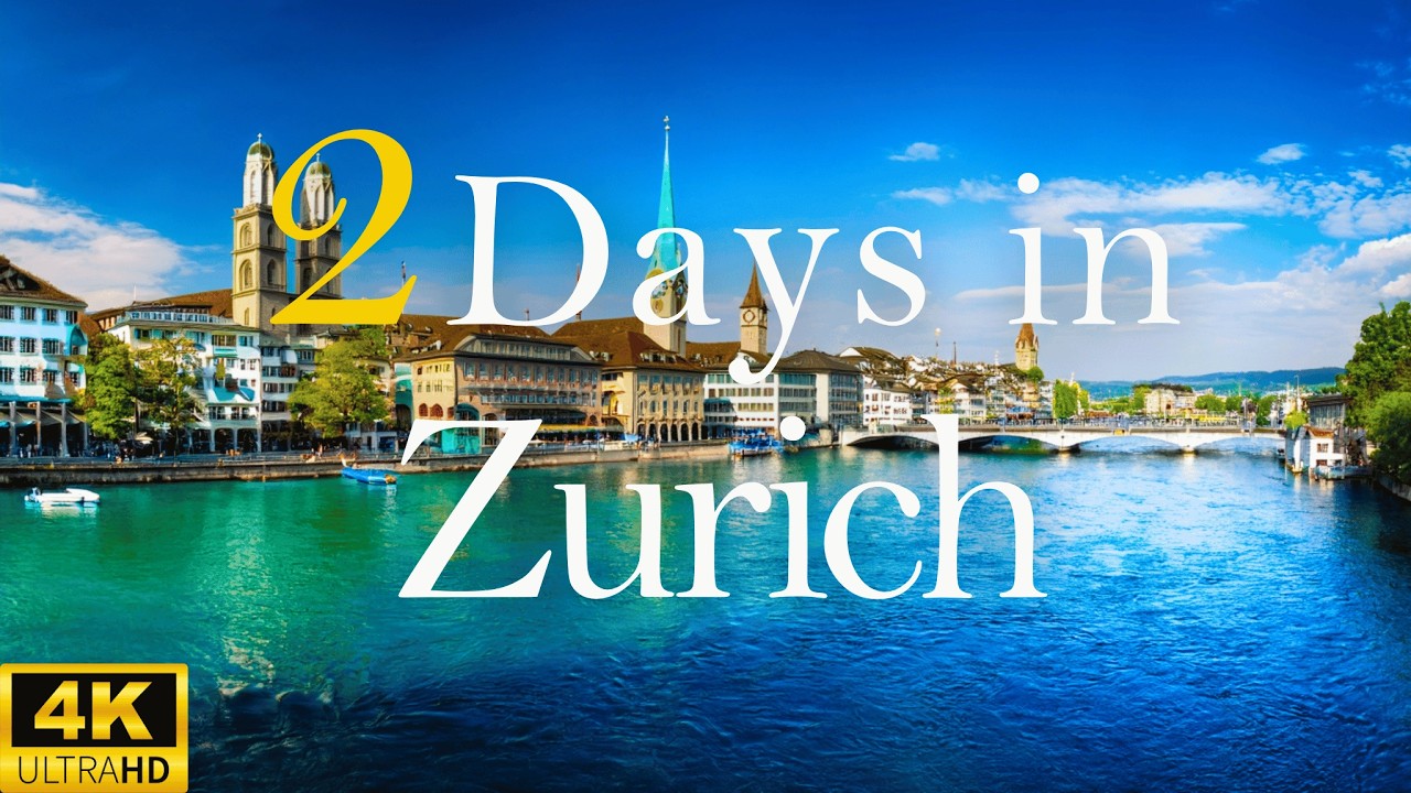 How To Spend 2 Days in ZURICH Switzerland | Travel Itinerary