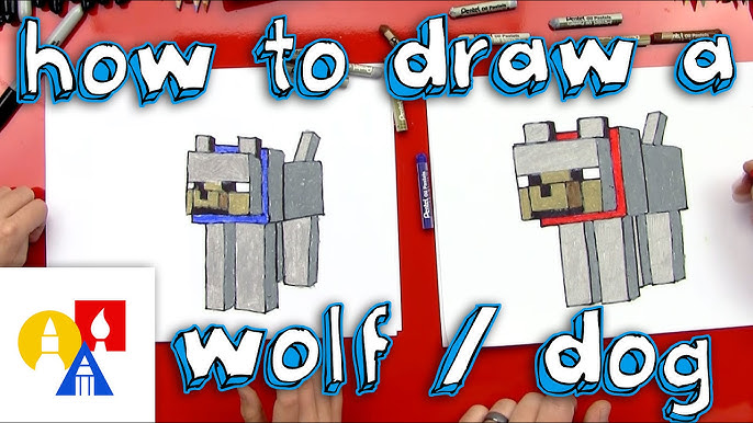 Wolf Speed Drawing - Art For Kids Hub 